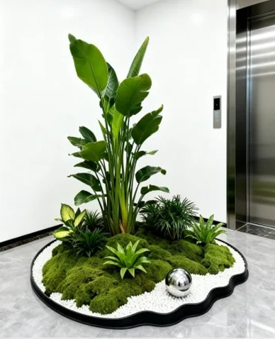 鄞州绿植租赁选择-宁波室内植物出租价格-杭州湾室内花卉出租-江北绿化养护需求分析